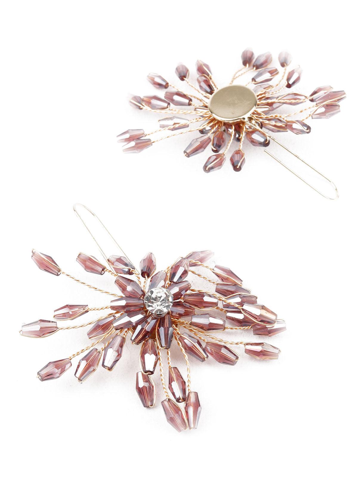 Women's Sunshine Purple Stud Earring