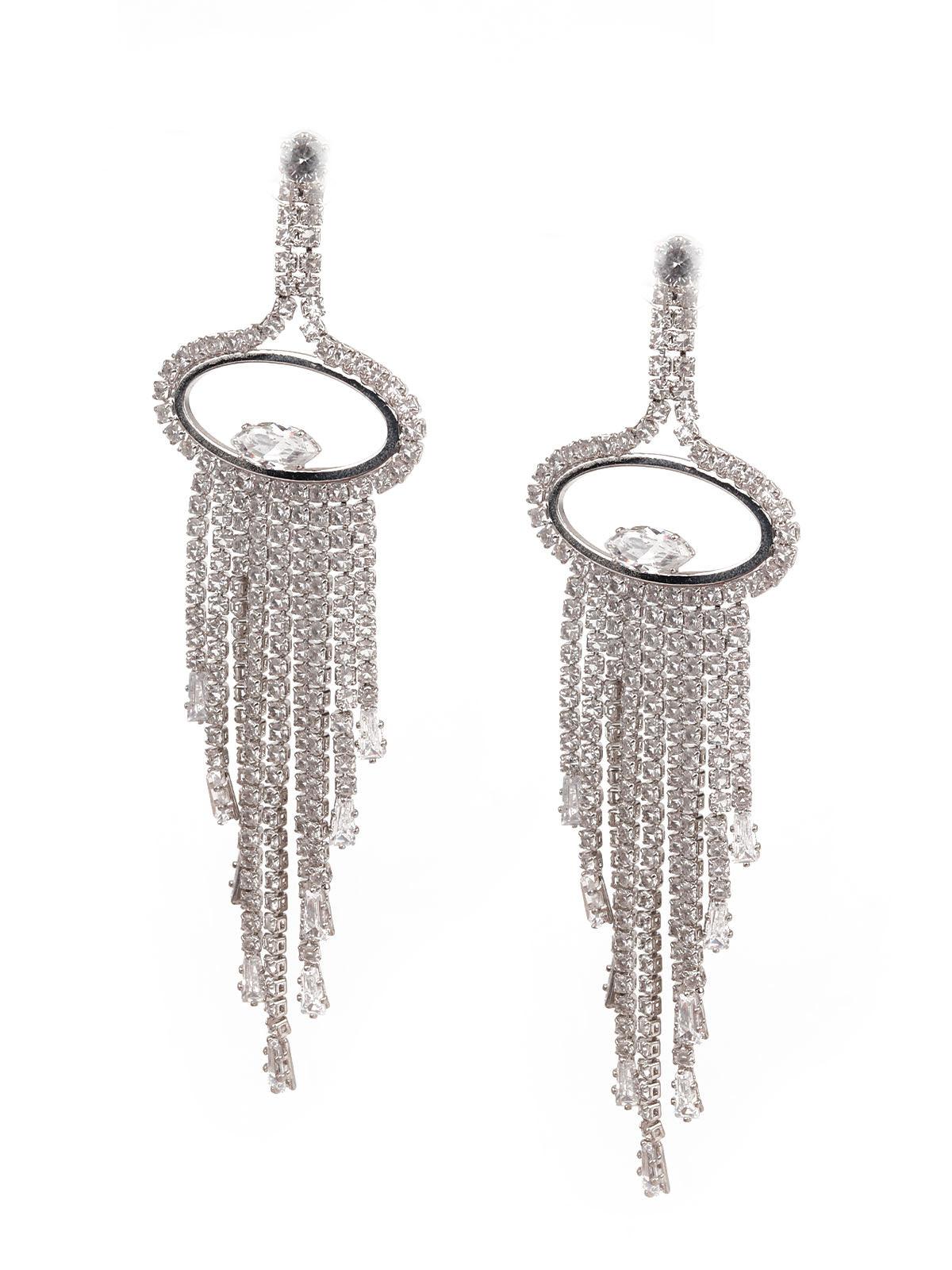 Women's Sunshine White Color Dangle Earring