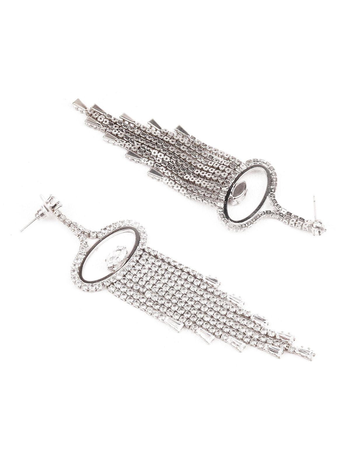 Women's Sunshine White Color Dangle Earring