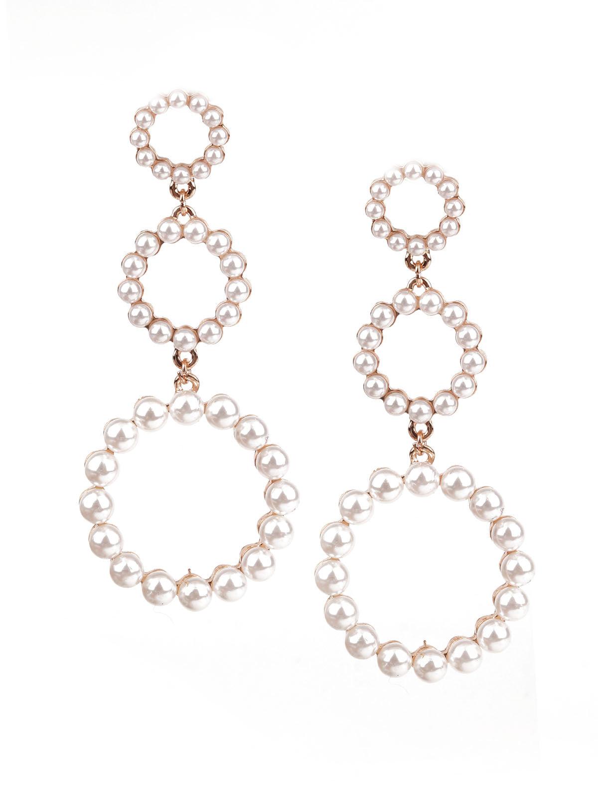 Women's Sunshine White Dangle Earring