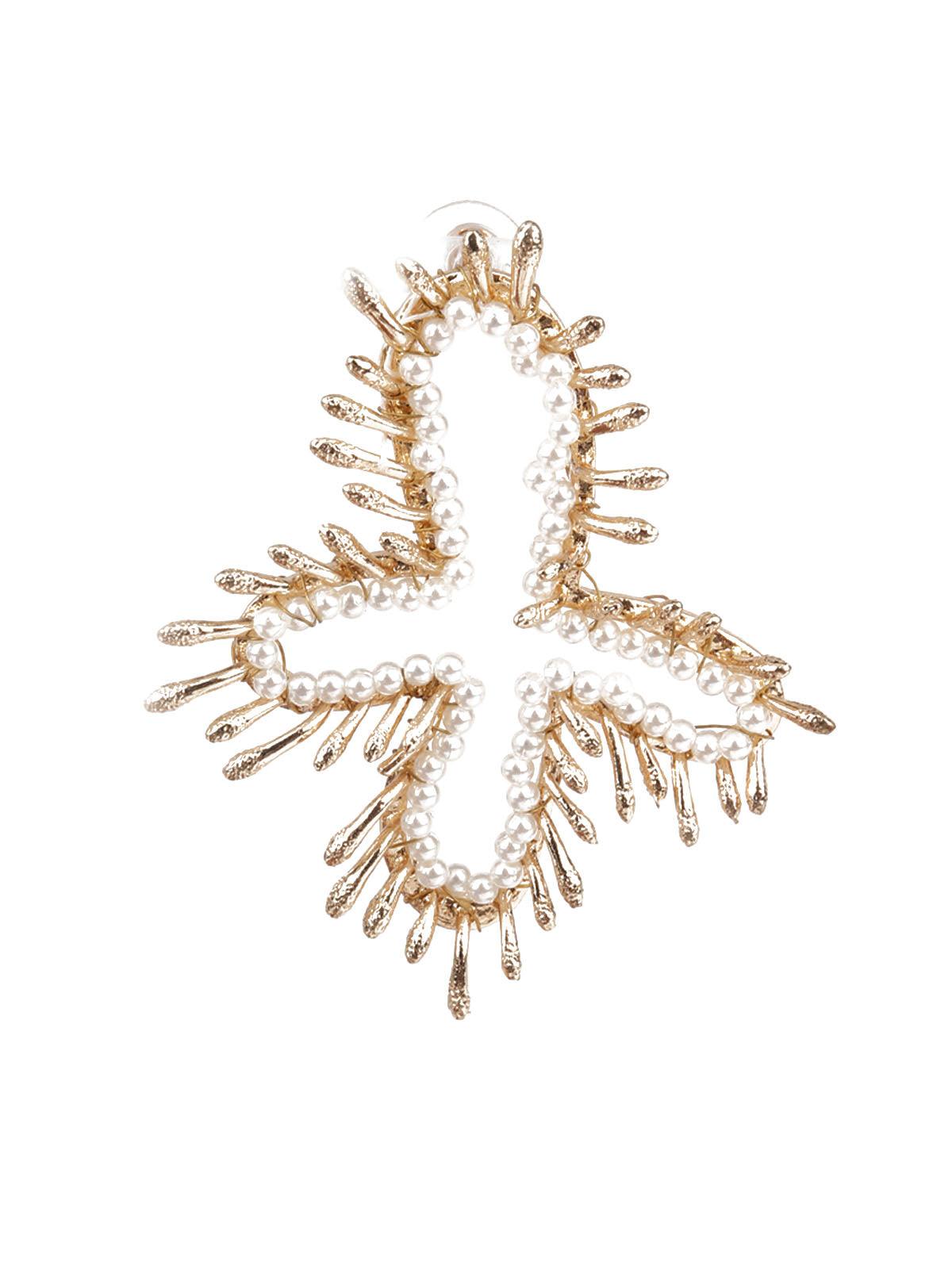 Women's Sunshine White Stud Earring