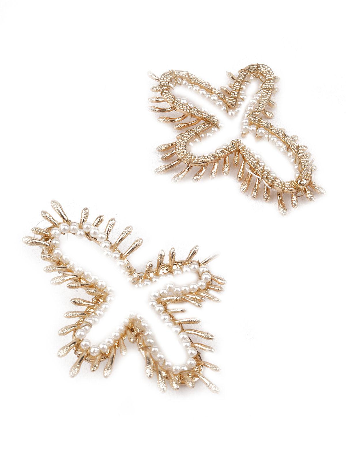 Women's Sunshine White Stud Earring