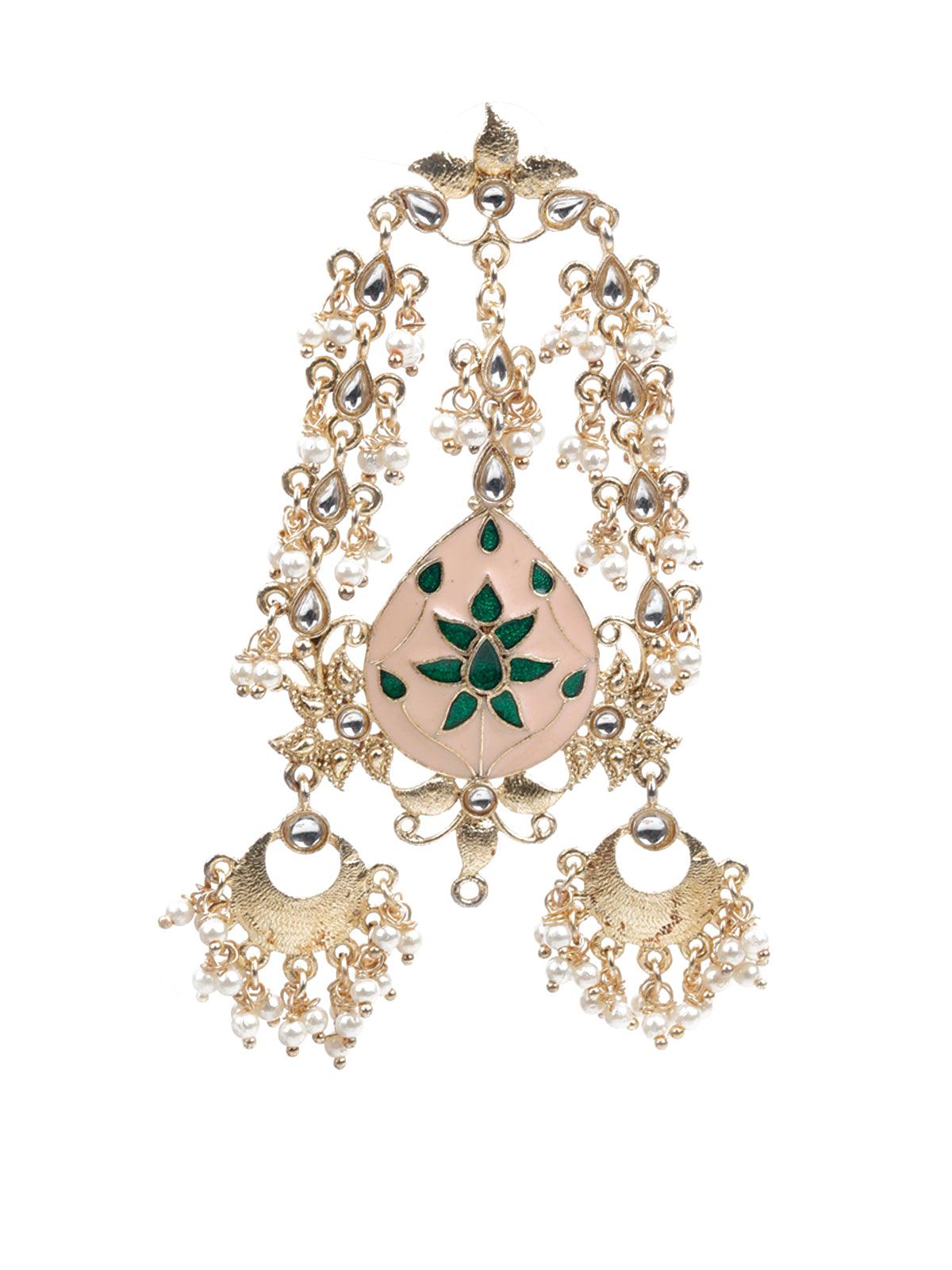 Women's Traditional Meenakari Dangle Earring