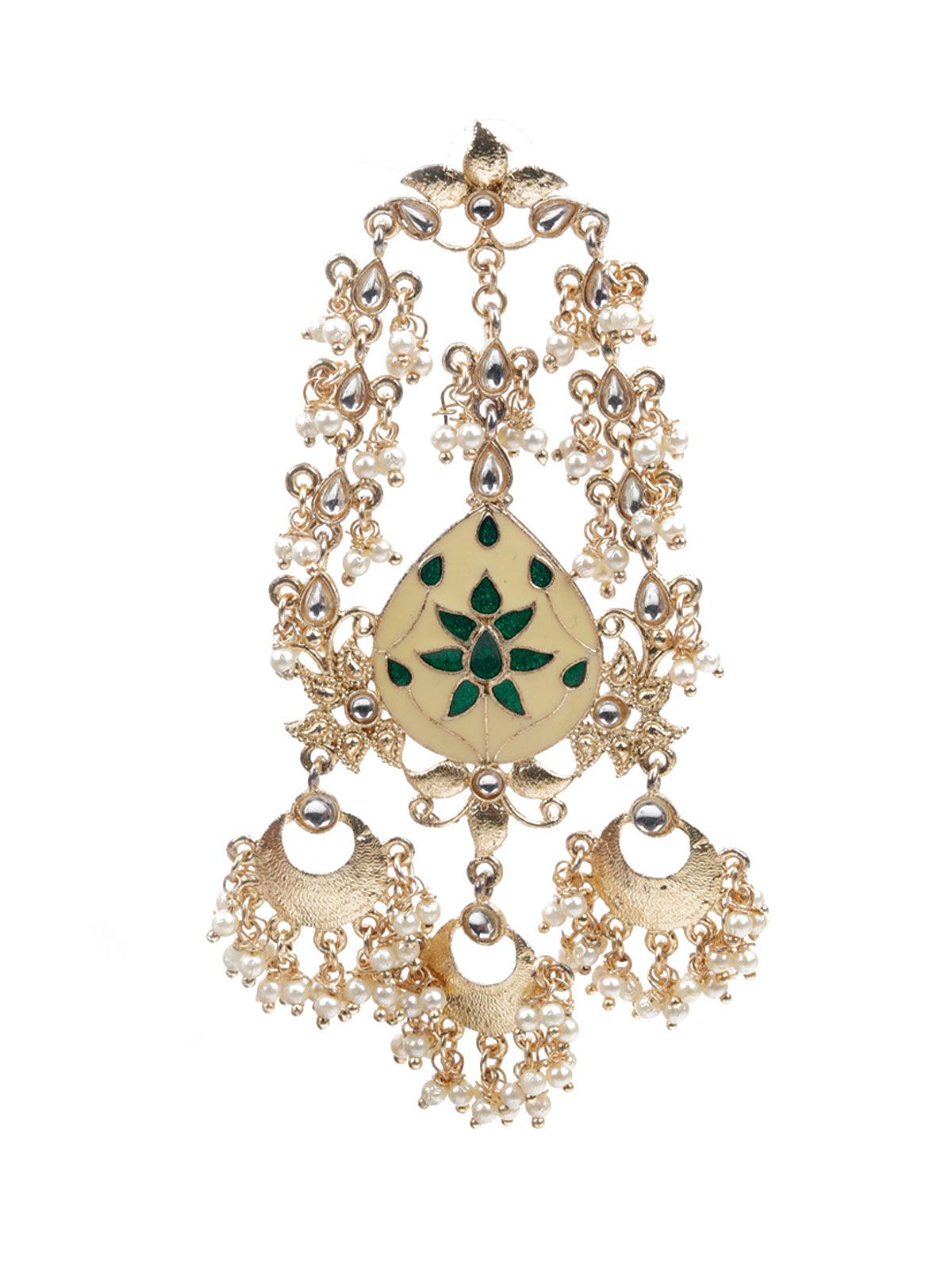 Women's Traditional Meenakari Dangle Earring