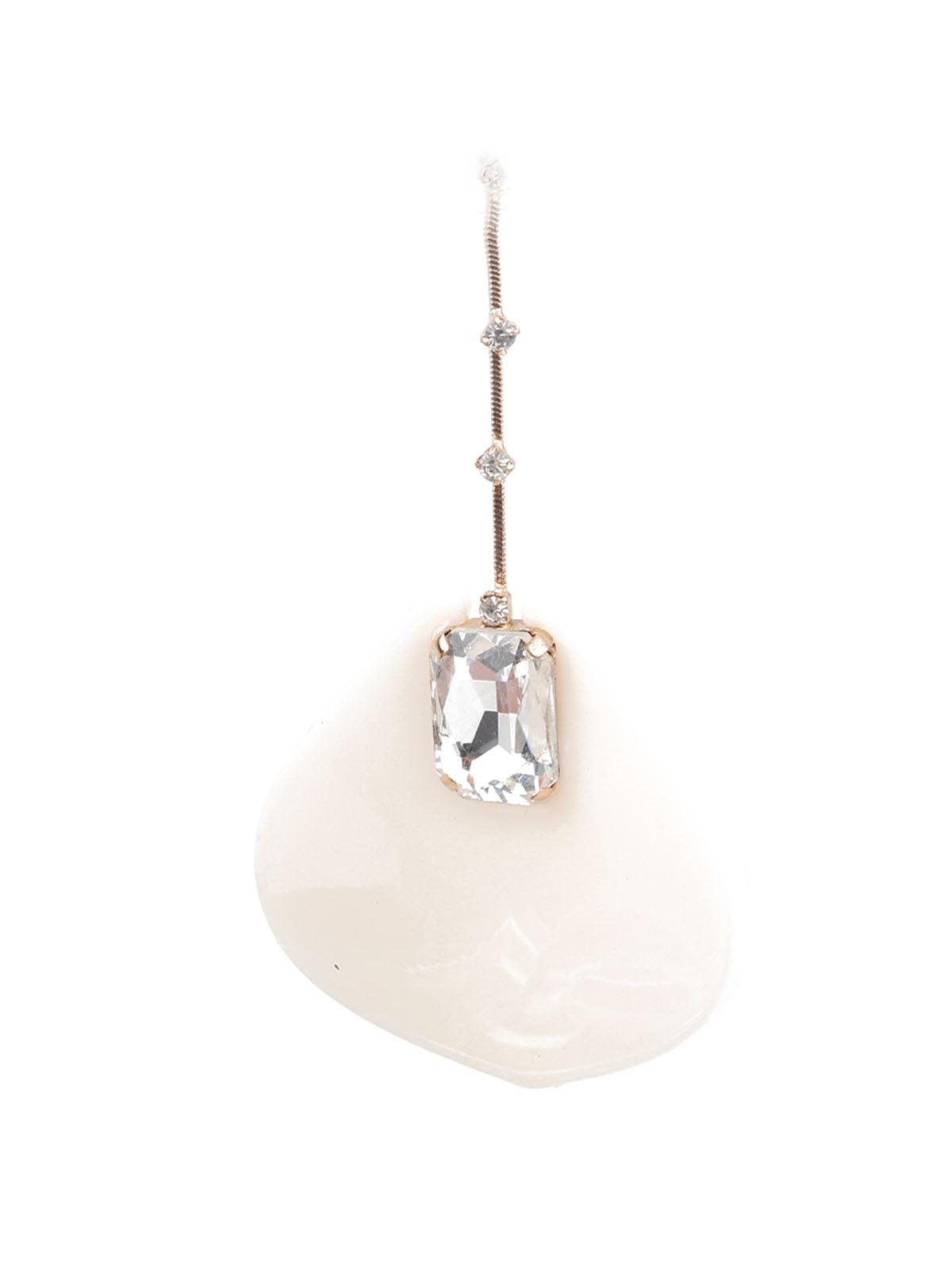 Women's Trendy White Dangle Earring