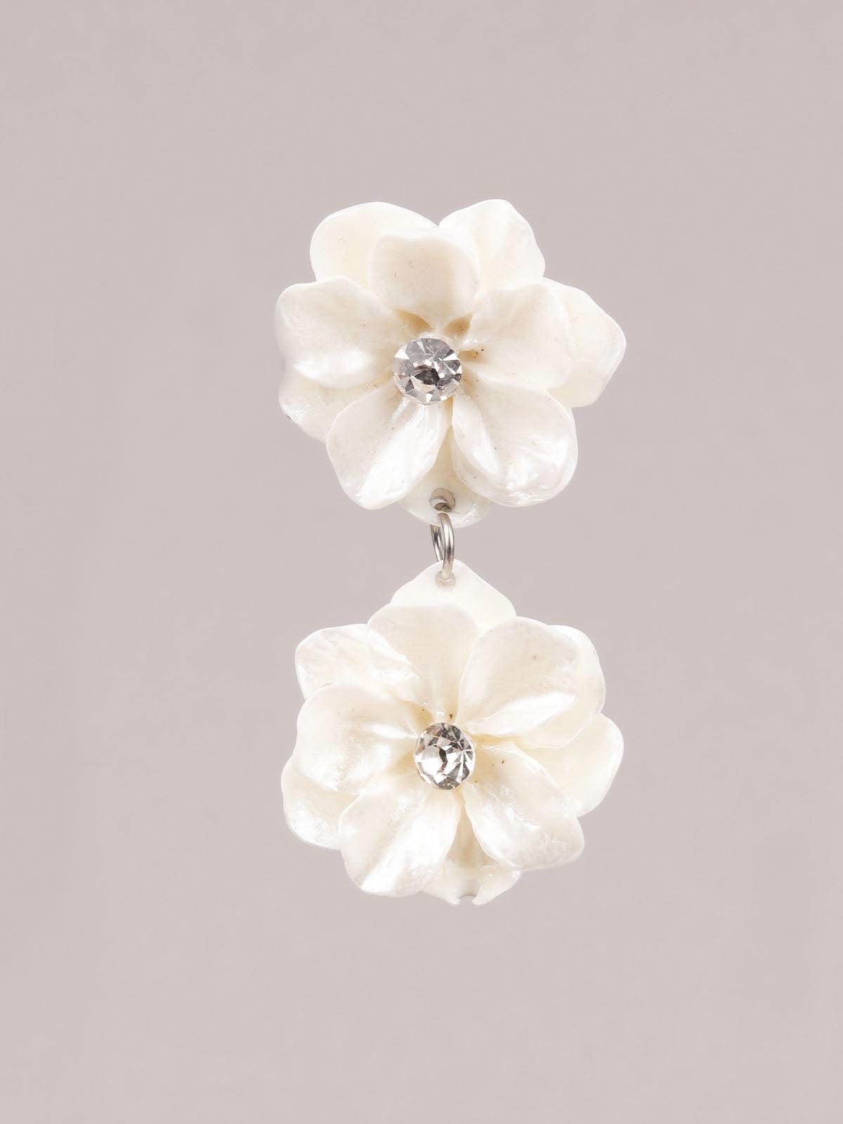 Women's Trendy White Dangle Earring