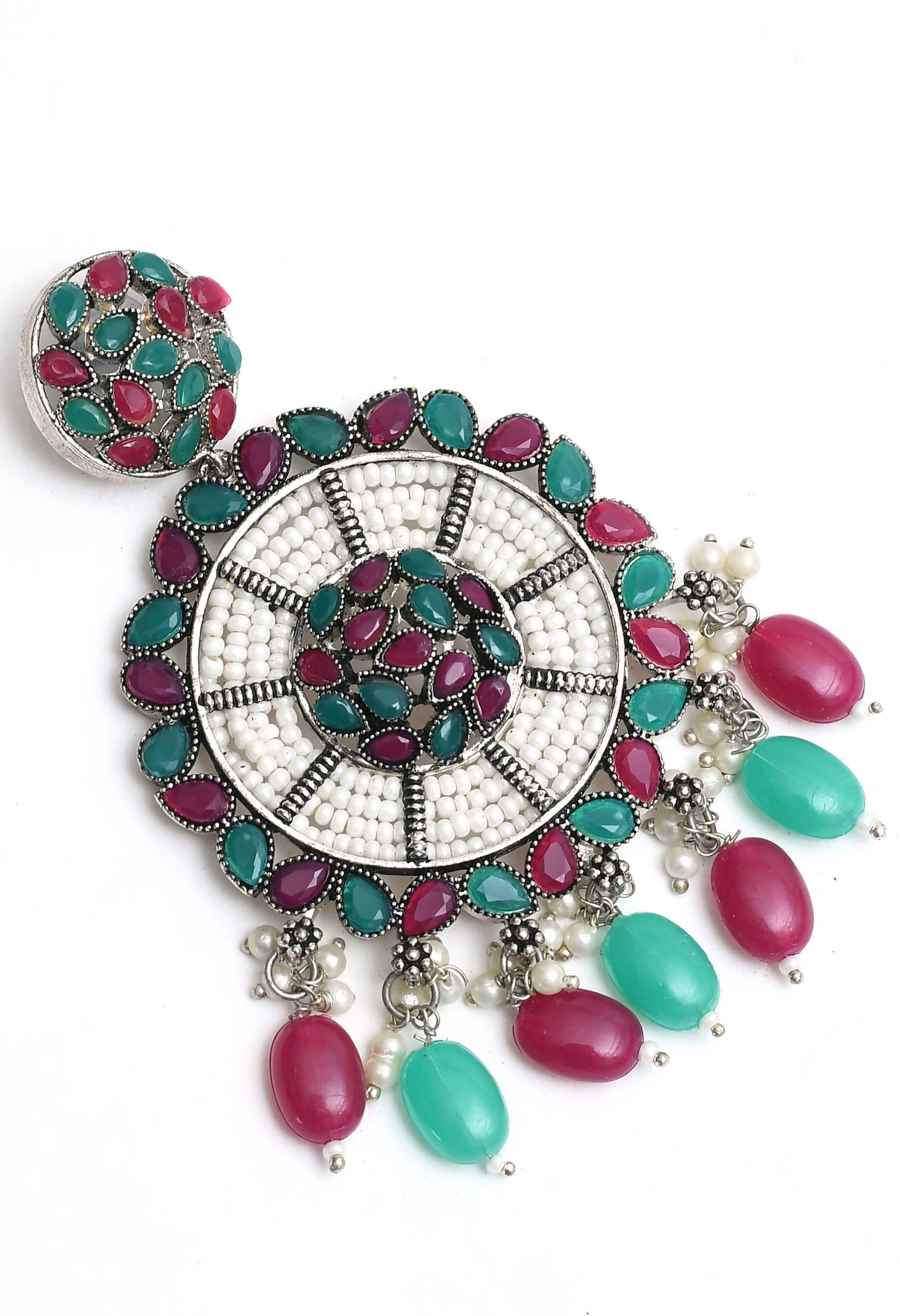 Johar Kamal Traditional Kundan & Pearls Ear