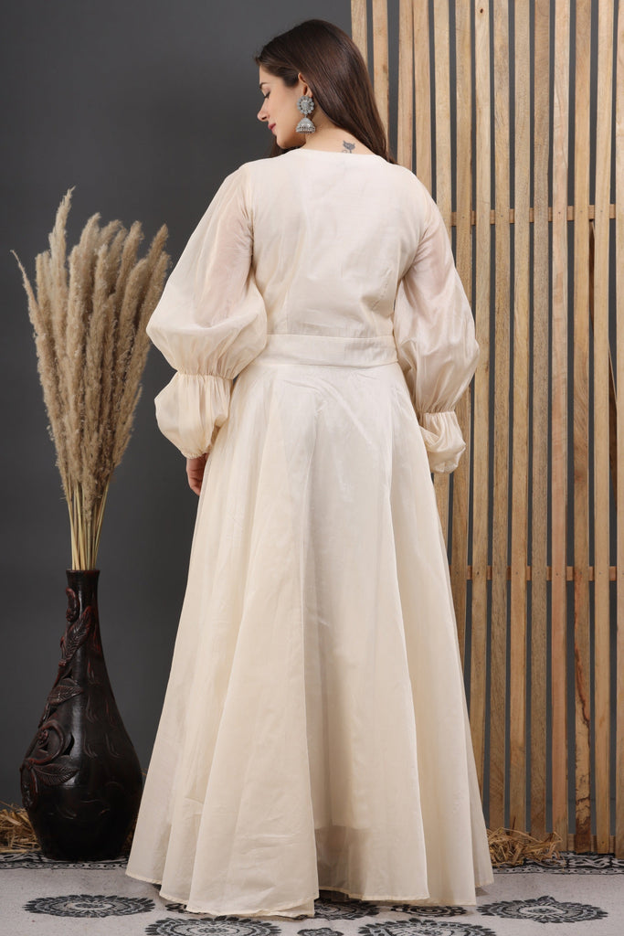 Women's Aprudha Hand Painted Styled Gown