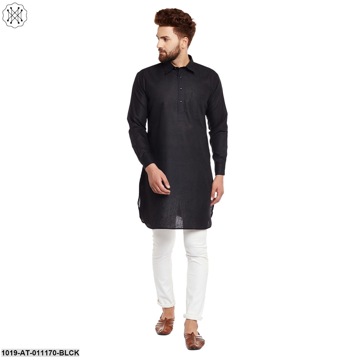 Men's Cotton Linen Kurta