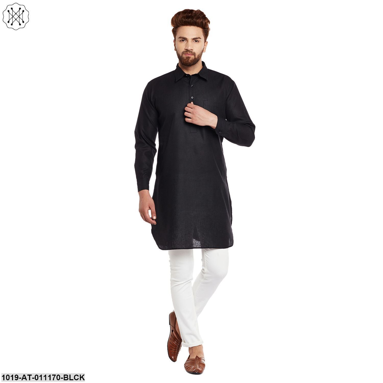 Men's Cotton Linen Kurta