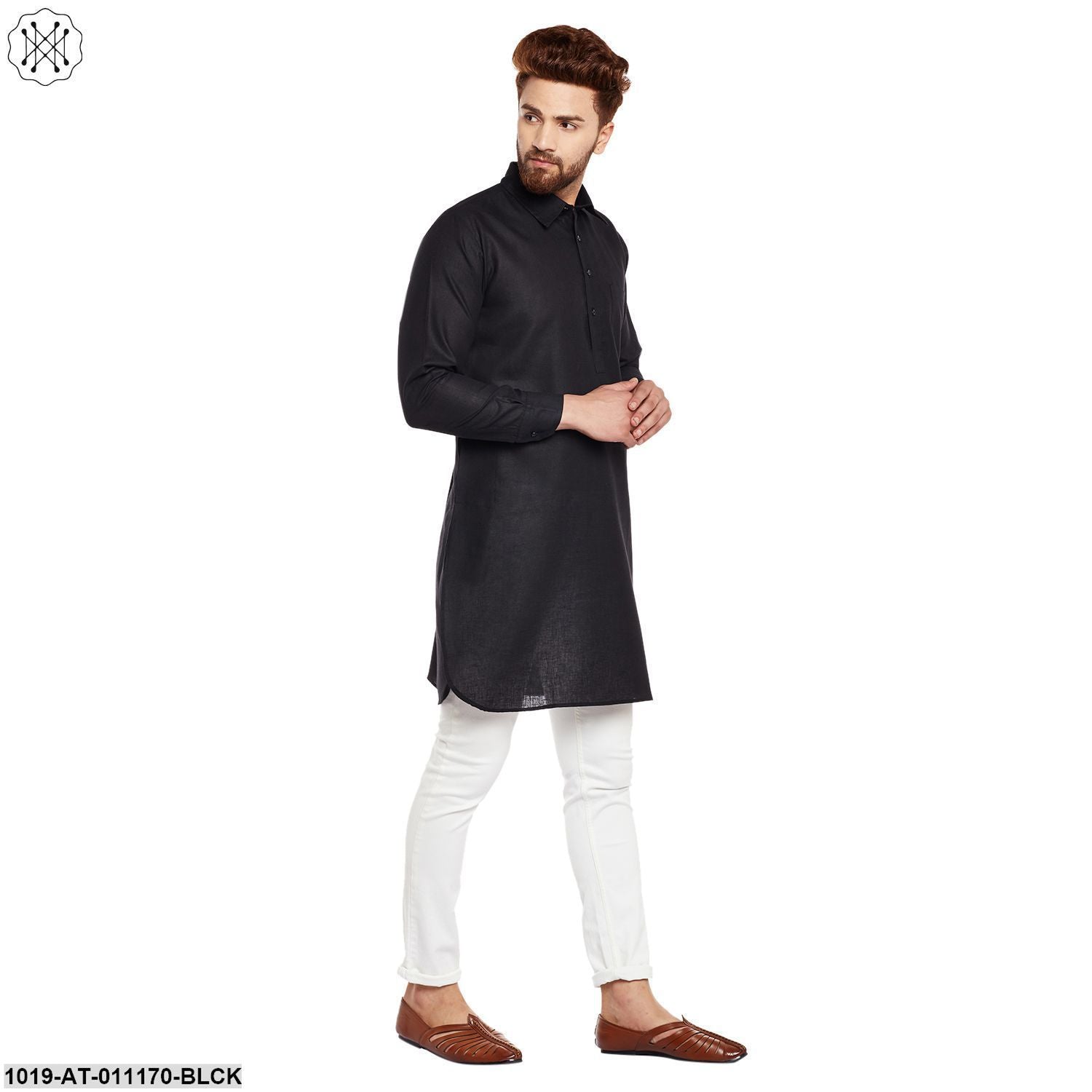 Men's Cotton Linen Kurta
