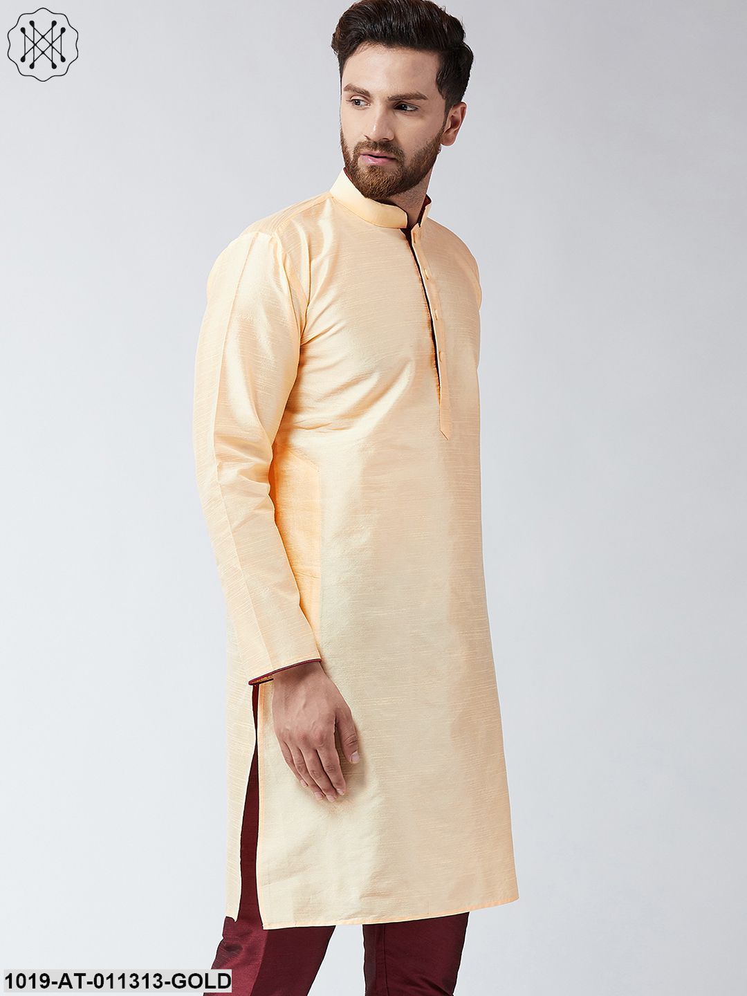 Men's Gold Only Long Kurta