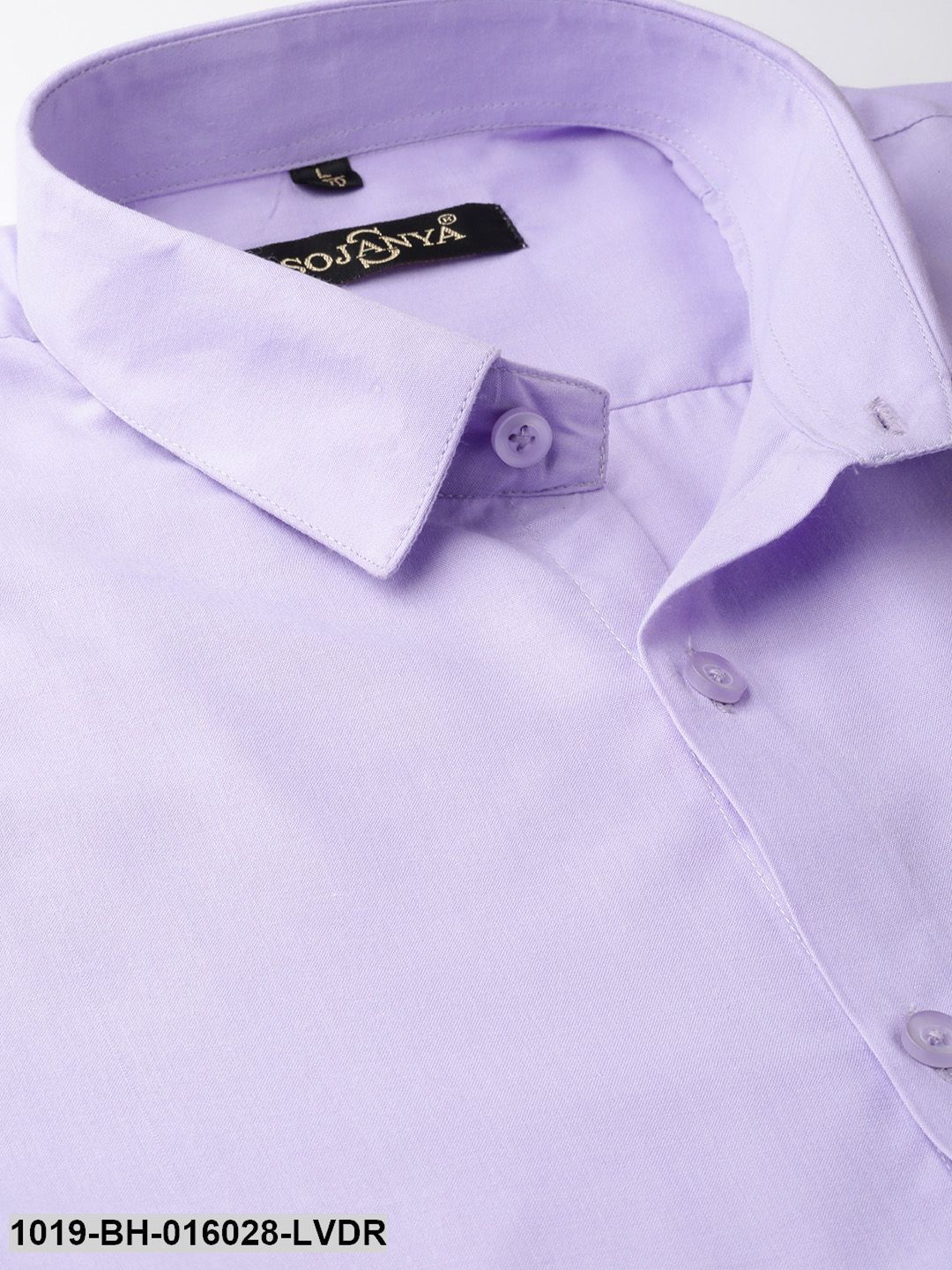 Men's Cotton Lavender Casual Shirt