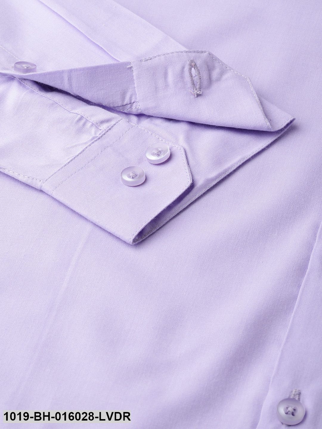Men's Cotton Lavender Casual Shirt