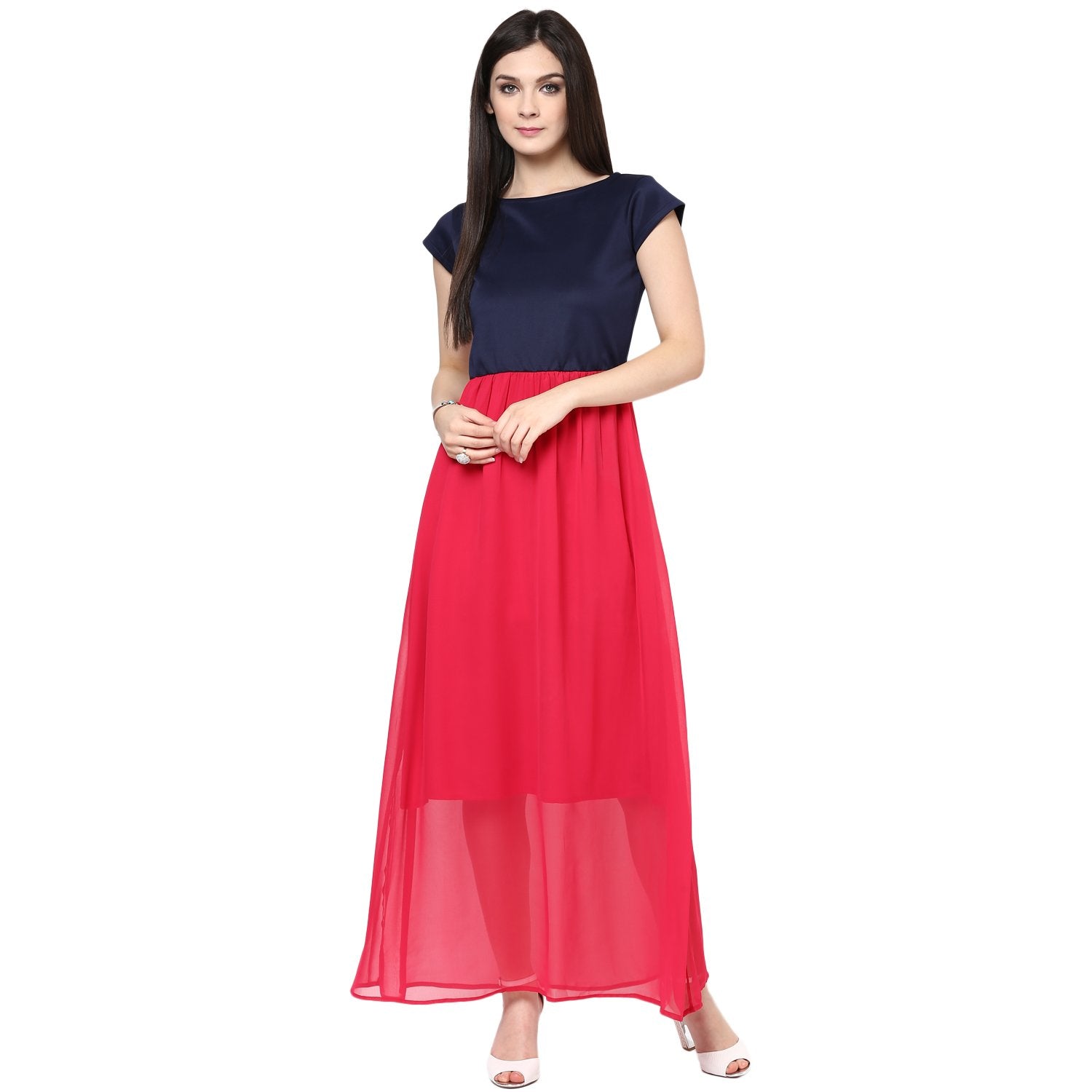 Women's Solid Dress - Pannkh