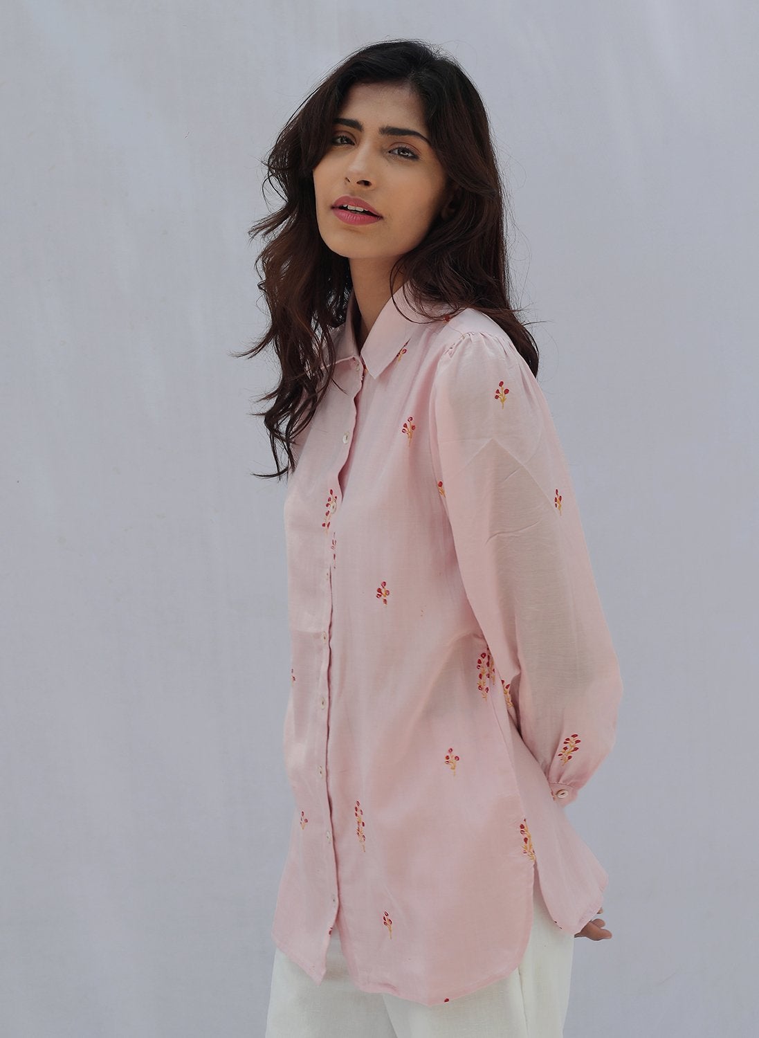 Women's Catherine Puff-Sleeve Shirt - The Burnt Soul
