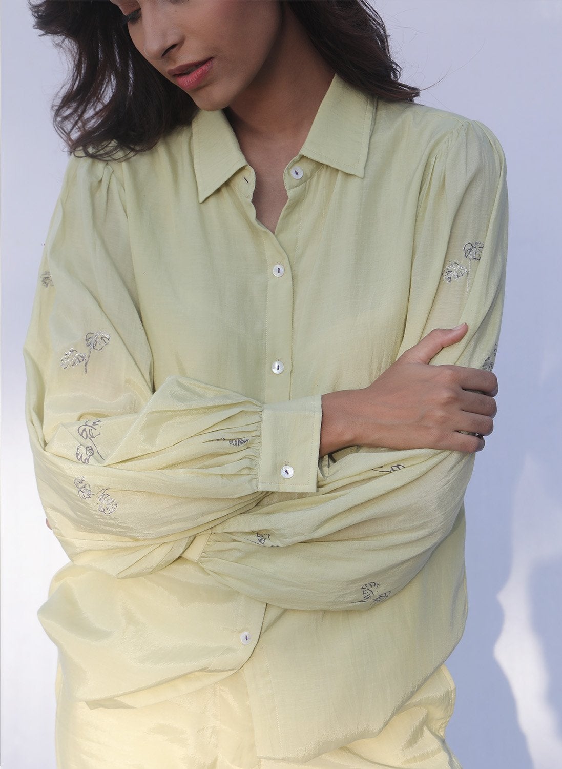 Women's Lucy Puff-Sleeve Shirt - The Burnt Soul