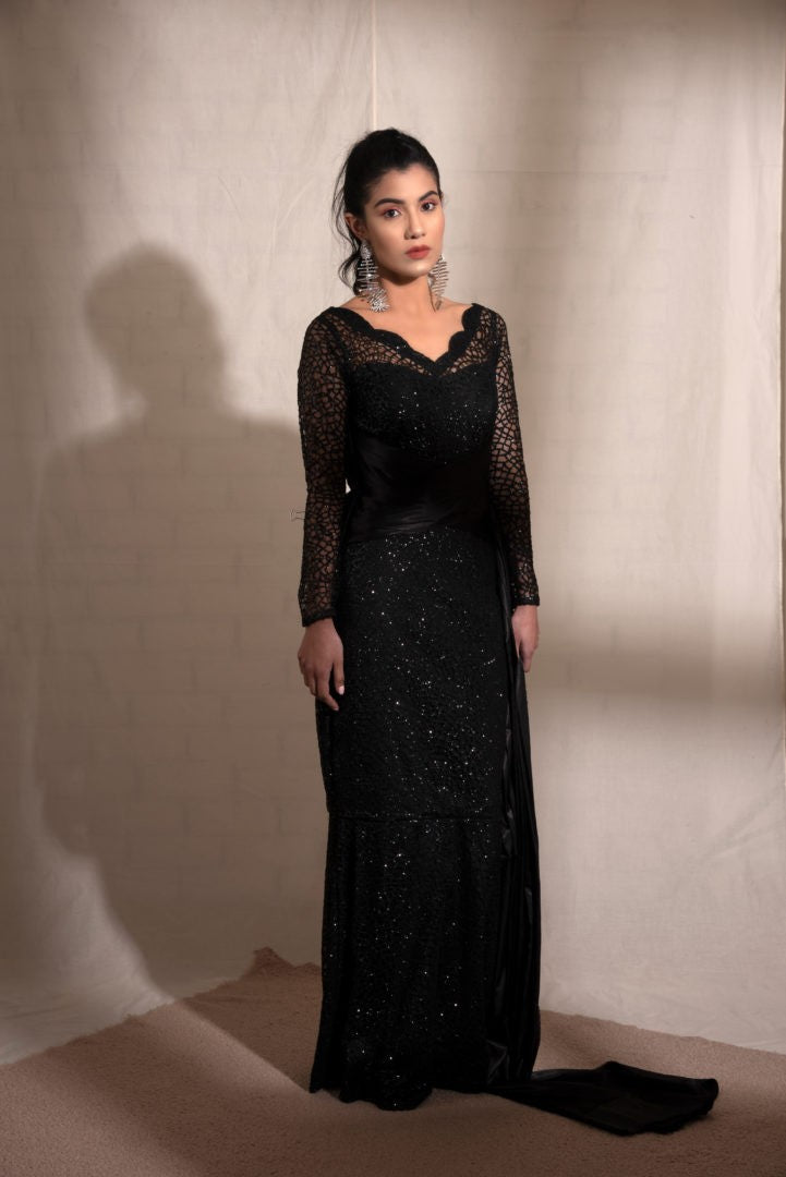 Women's Black Glitter Dress S | Trendia Global Women's Black Glitter Dress S | Trendia Global