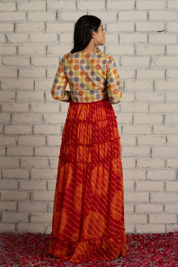 Women's Agni Maxi Dress - Khumaar- Shuchi Bhutani