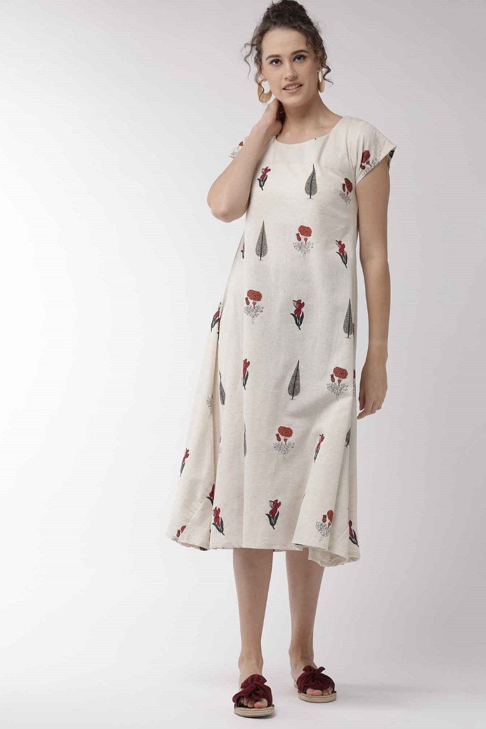 Women's Muria Groovy Art Dress - InWeave
