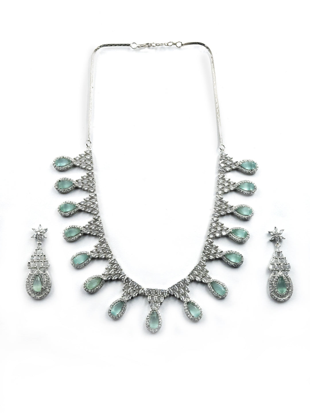 Diamond Multi Drop Necklace | Lee Michaels Fine Jewelry