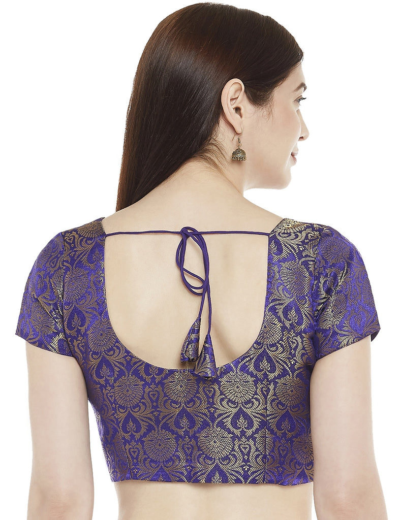 Women's Brocade Saree Blouse