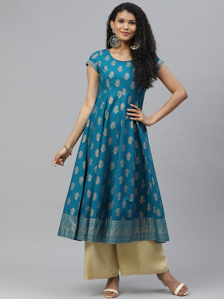 Women's Cotton Stylish Anarkali Kurta