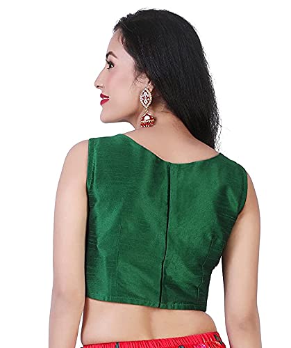 Women's Polyester Sleeveless Saree Blouse. - Shringaar