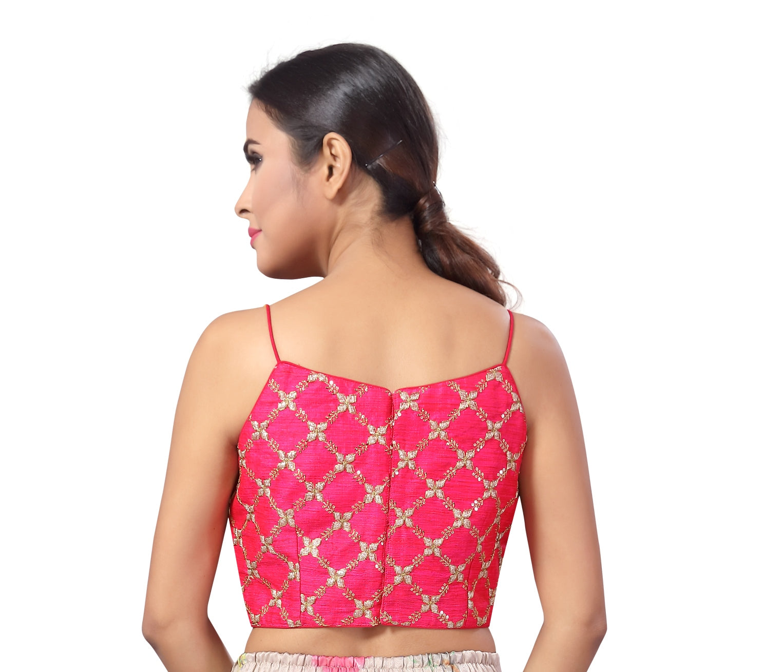Women's Embroidered Saree Blouse - Shringaar