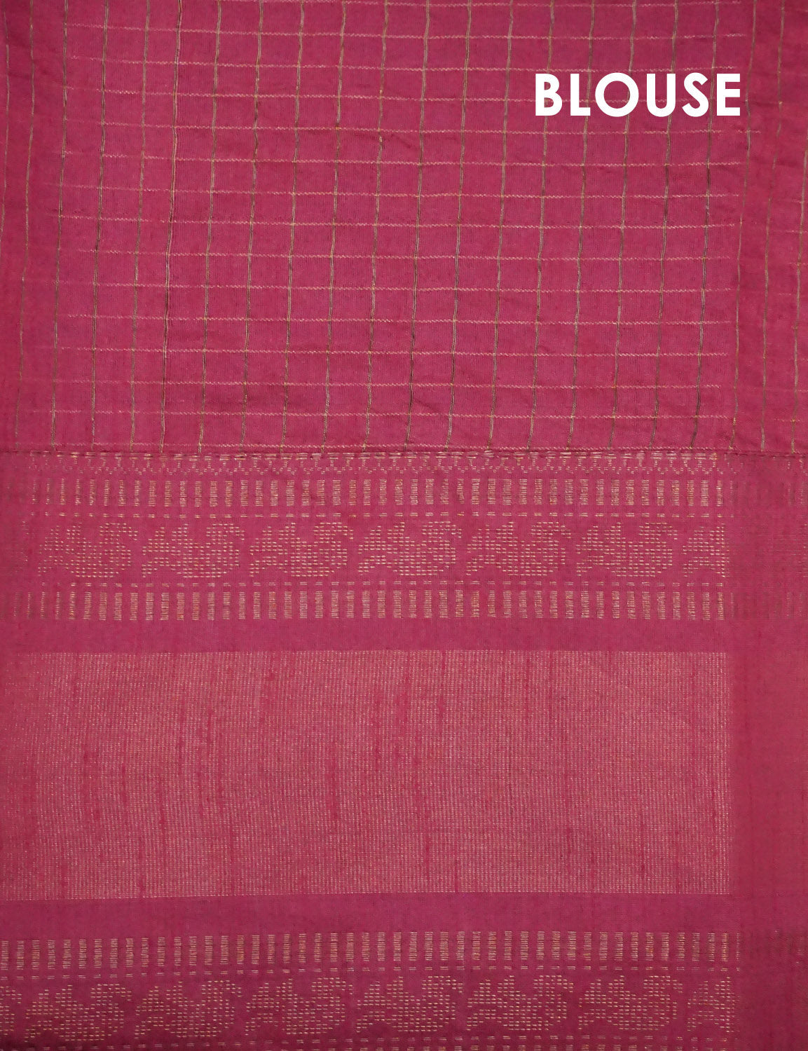Women's Grey & Pink Semi Kadi Pattu Saree - Gayathri Sarees