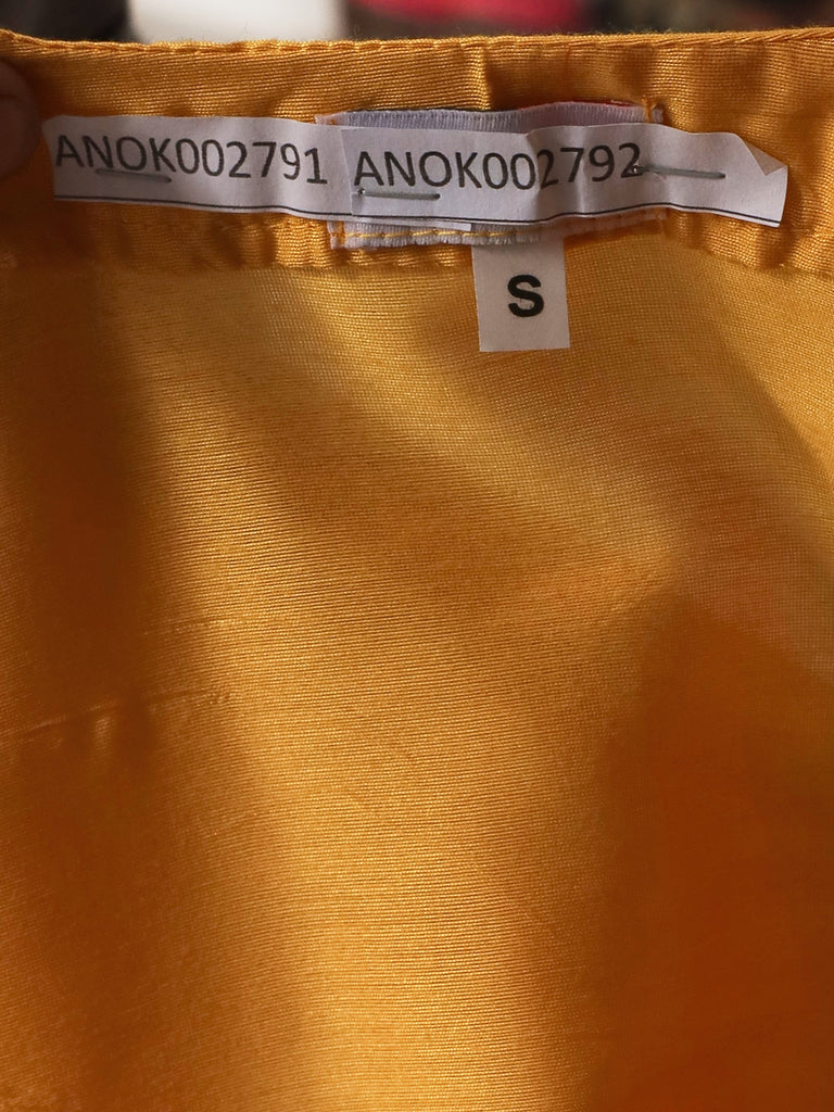 Women's Mustard Smiles Straight Kurti With Pants And Dupatta