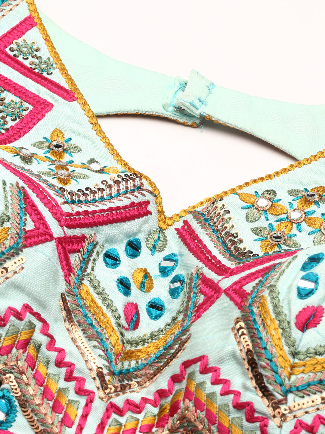 Women's Cream Toned Hand Made Pure Art Silk Readymade Blouse - Royal Dwells