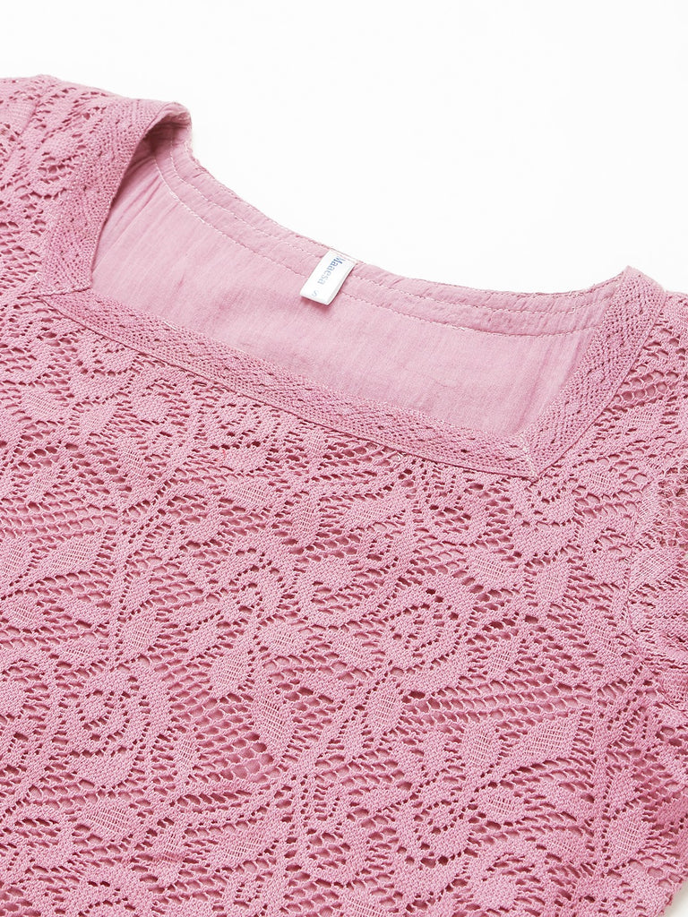 Women's Lavender Net Dress