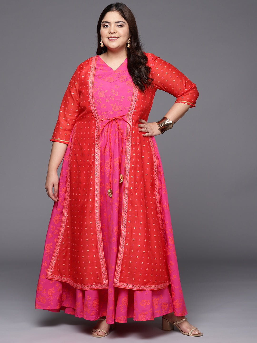 Women's Traditional Wear Ethnic Dress - A Plus By Ahalyaa