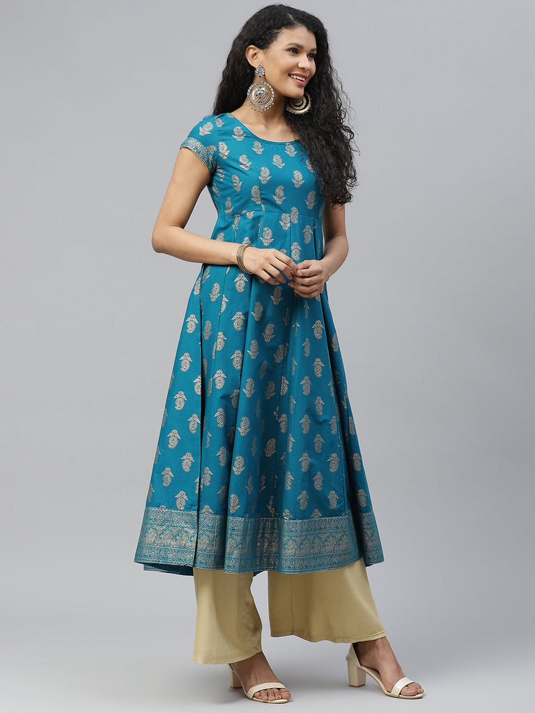 Women's Cotton Stylish Anarkali Kurta