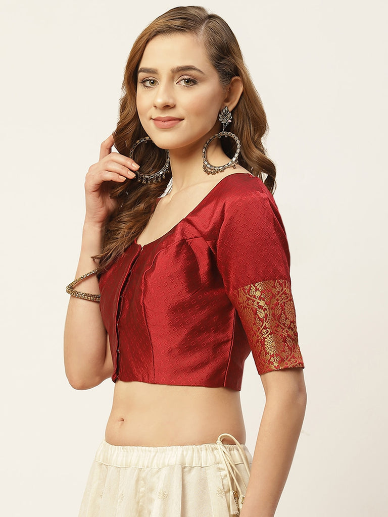 Women's Maroon Blouse