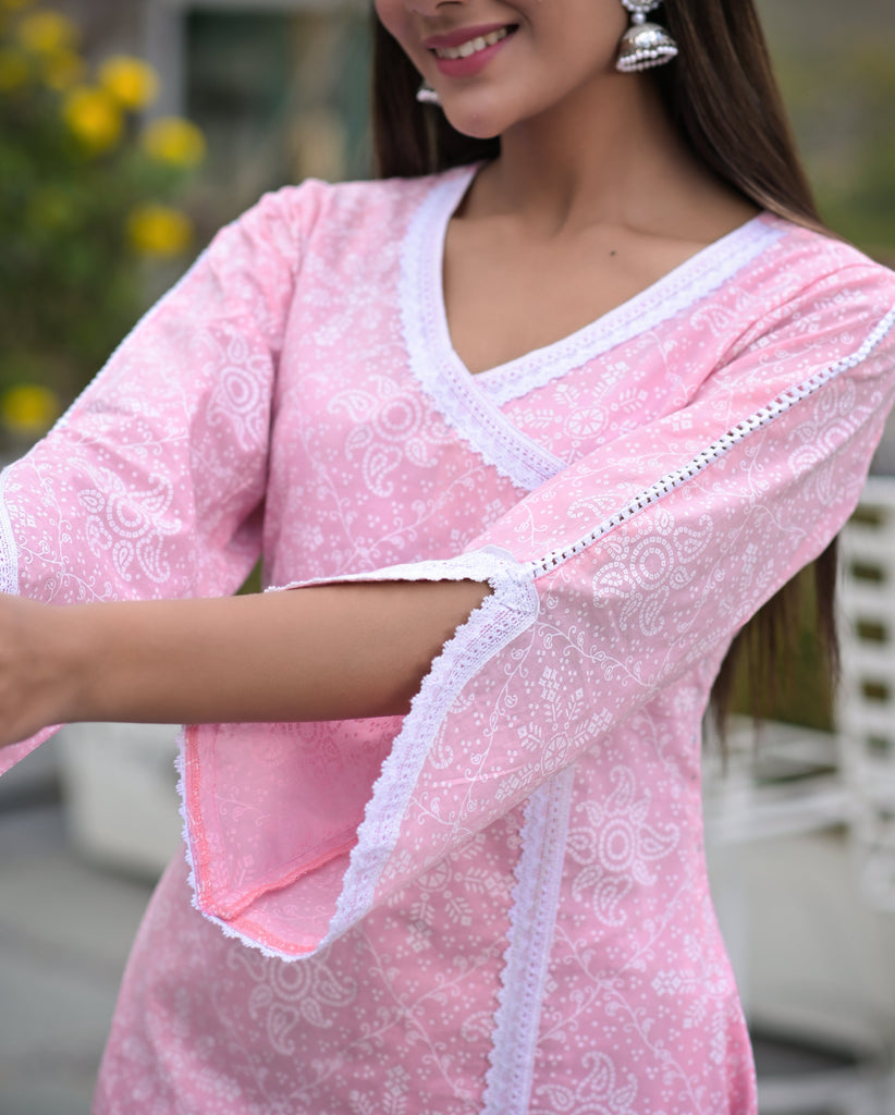 Women's Printed Cotton Kurta