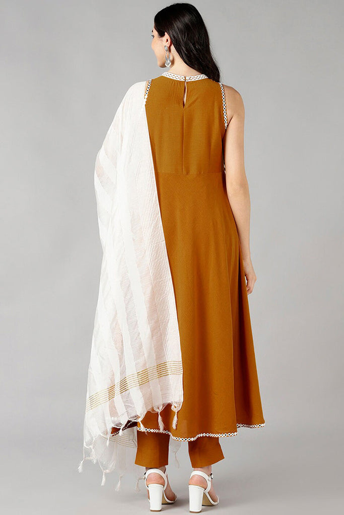 Women's Poly Silk Printed Kurta Pant Dupatta Set
