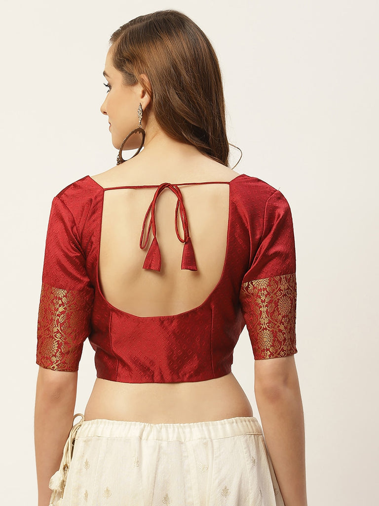 Women's Maroon Blouse