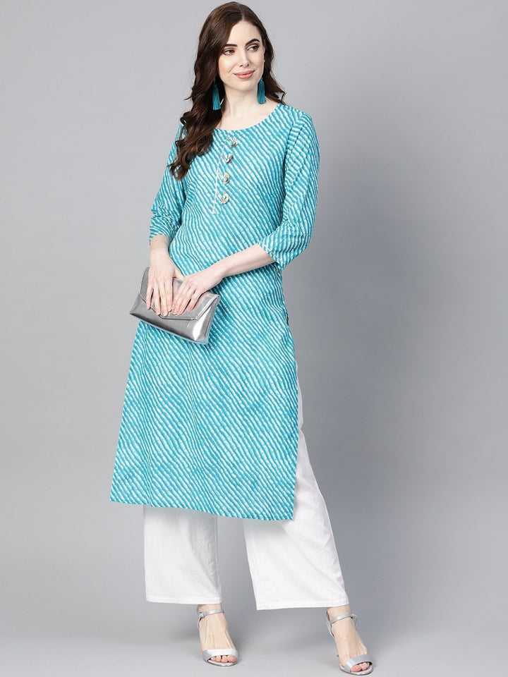 Women's Leheriya Kurta