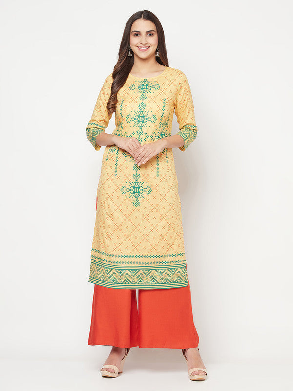 Women's Rayon Flared slip-on Palazzo,Ru