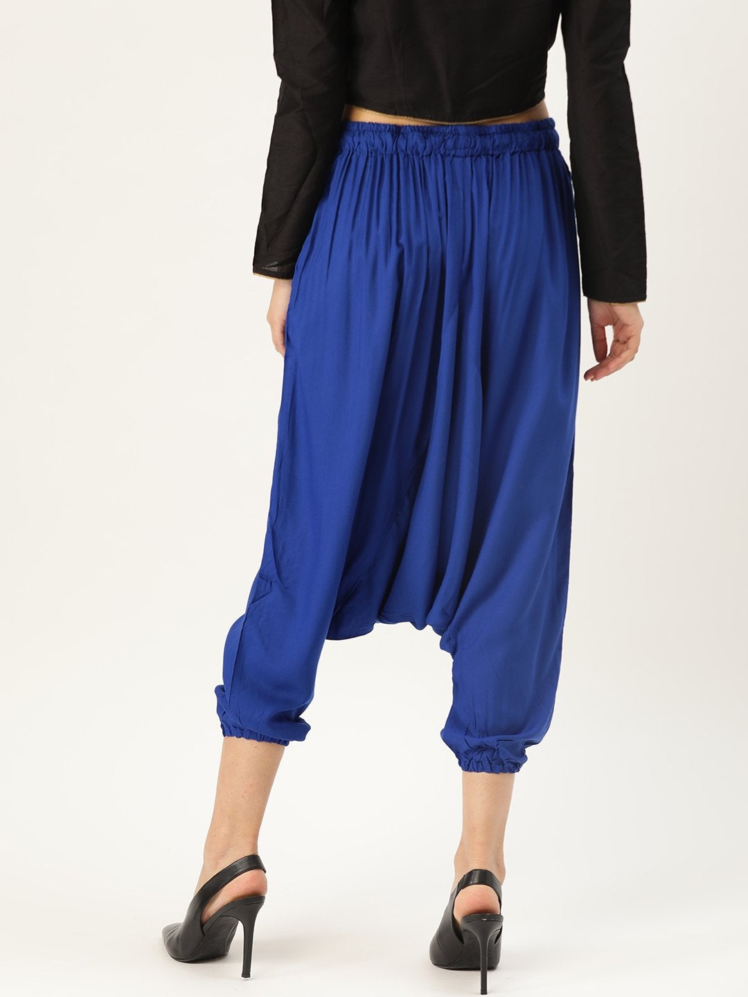 Women's Harem Pants - Indigo Blue - InWeave