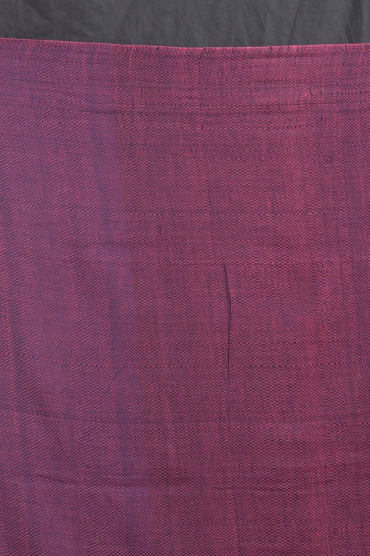 Women's Light pink jecquard woven cotton saree - Angoshobha