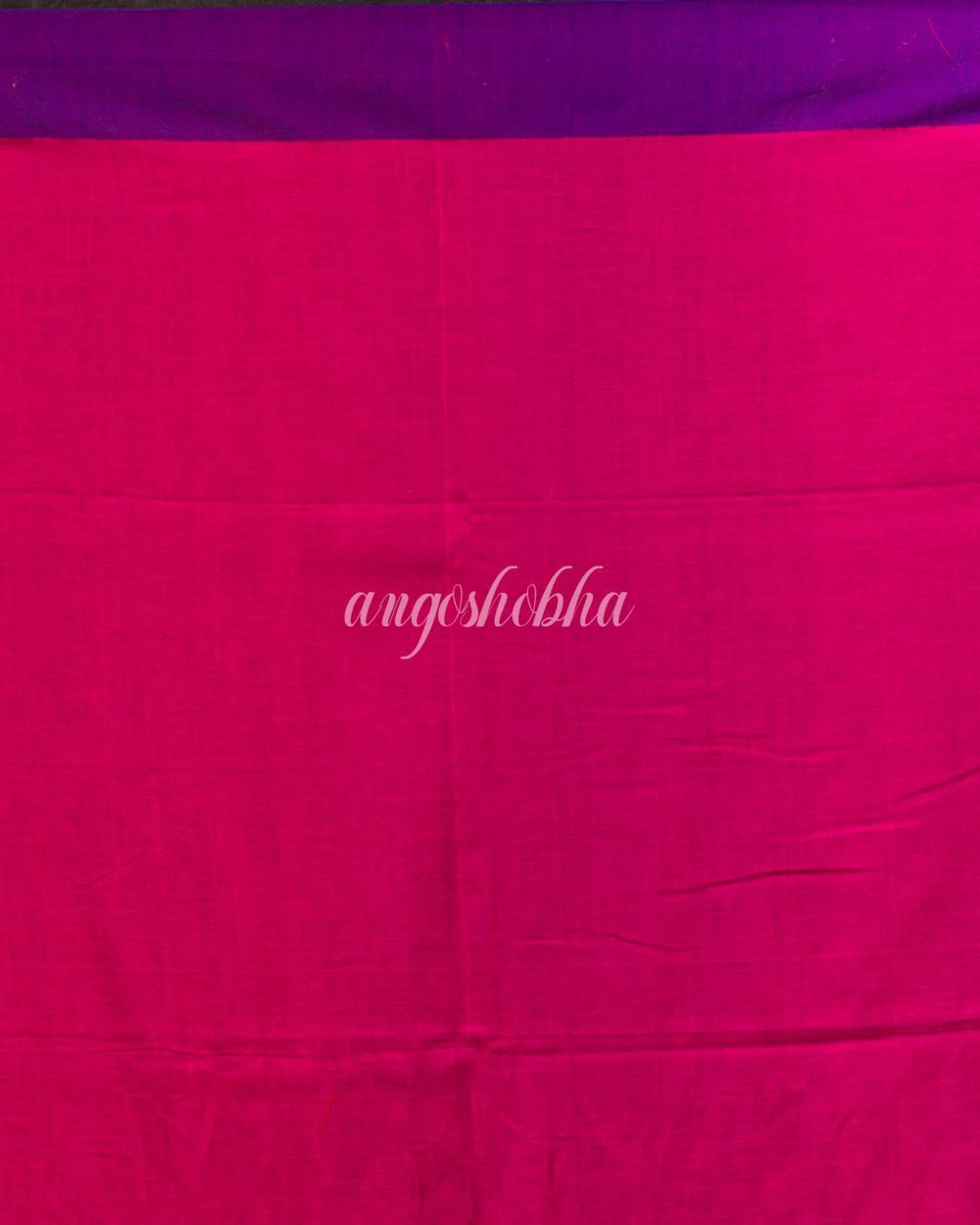 Women's Pink Cotton Jamdani Saree - Angoshobha
