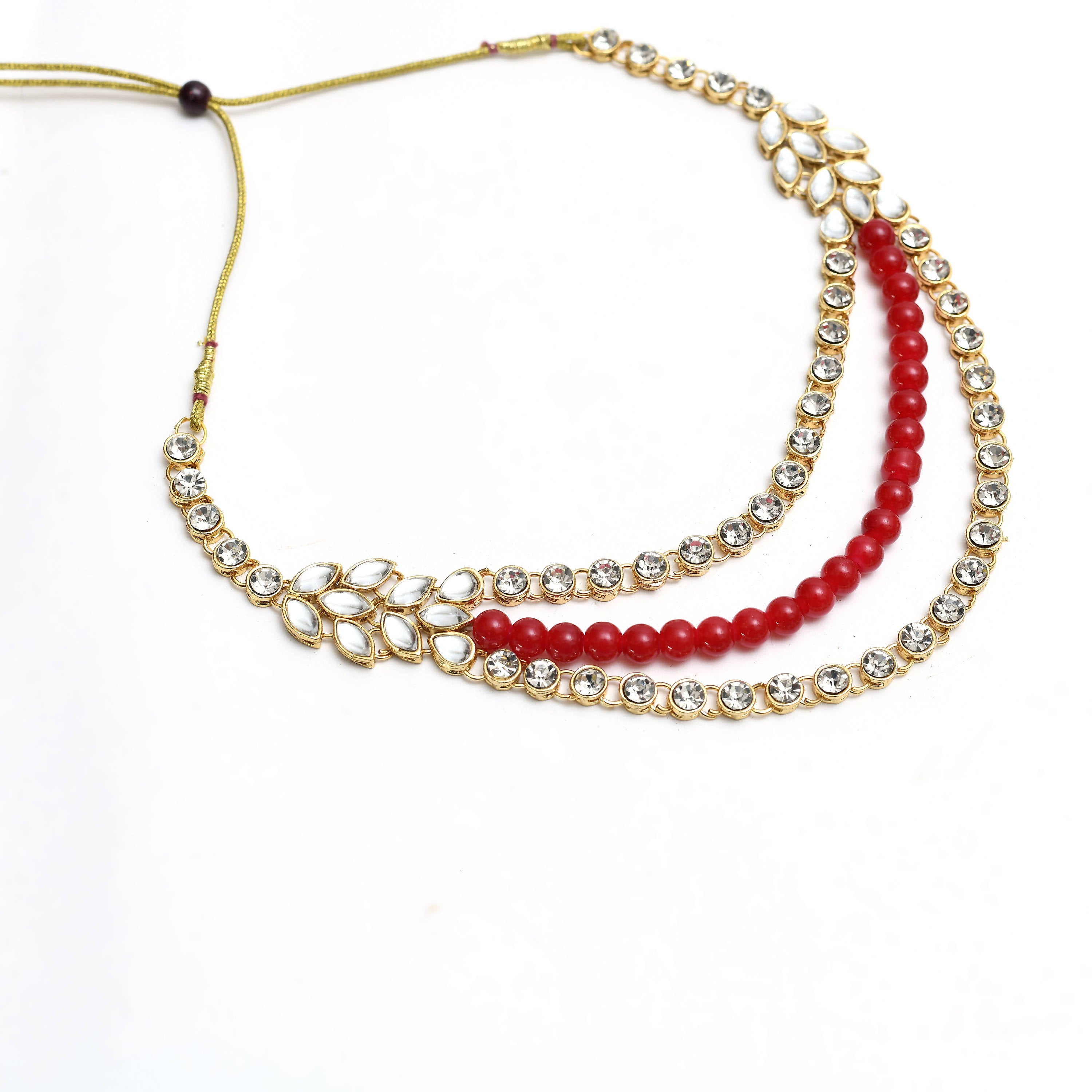 Johar Kamal Latest Design Pearls & Stone work Mangalsutra Necklace Jkms_046