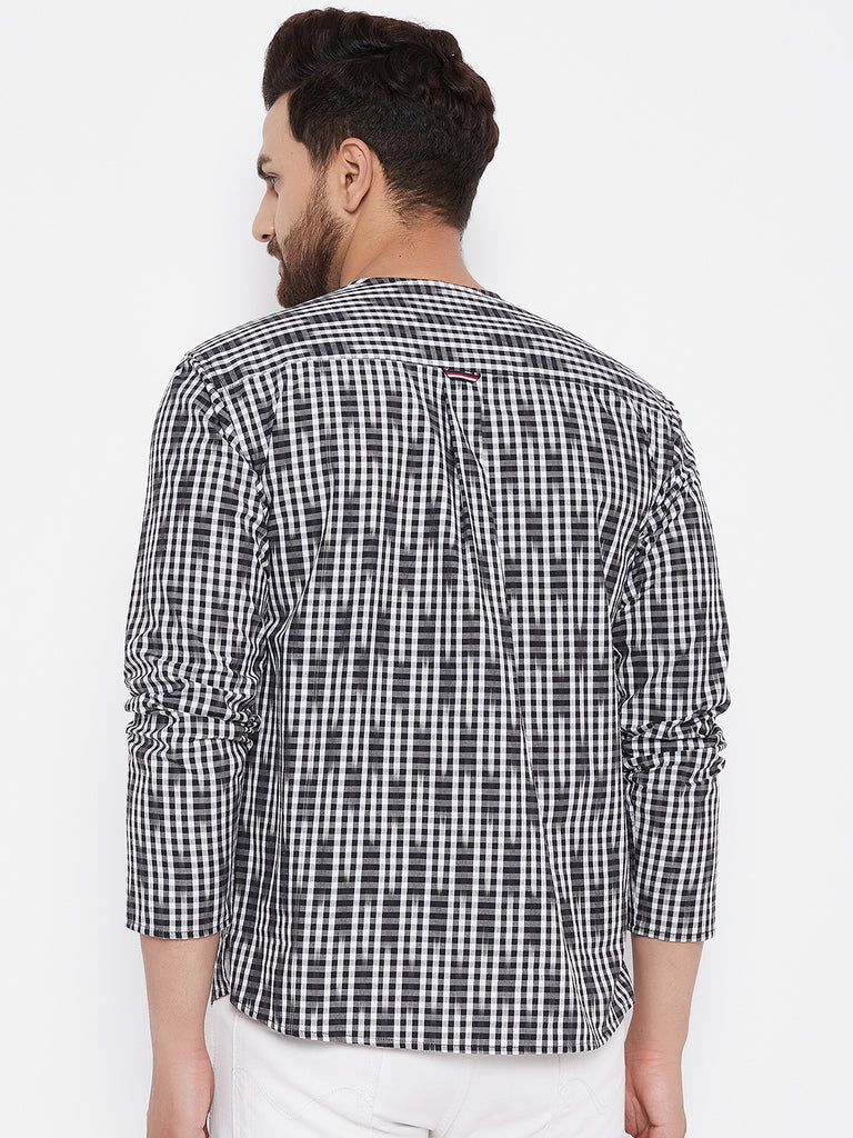 Men's Solid Cotton Kurta