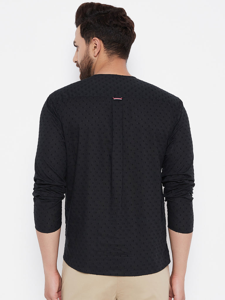 Men's Solid Cotton Kurta