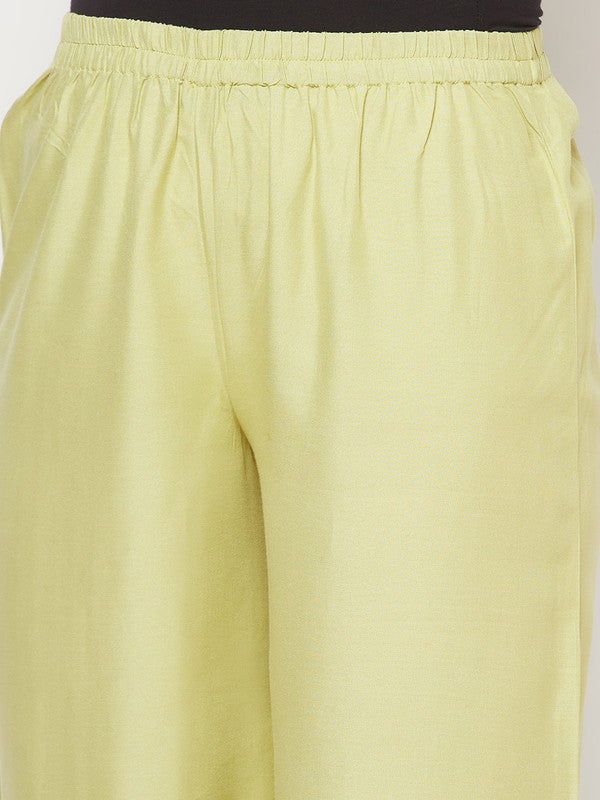 Women's Rayon Flared slip-on Palazzo,Pis