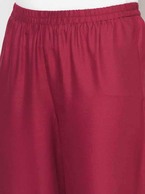 Women's Rayon Flared slip-on Palazzo,Wi