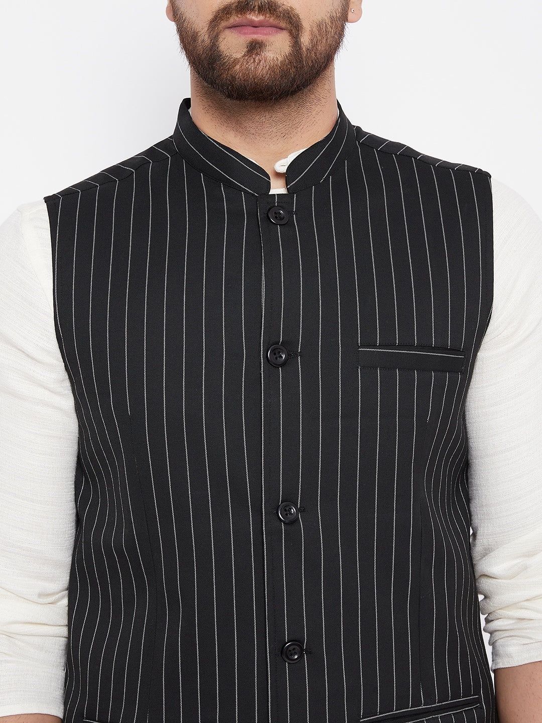 Men's Woven Design Jacket - Even Apparels